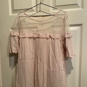 Short Sleeved Swing Top